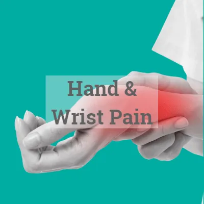 examining a wrist for problems including carpal tunnel syndrome